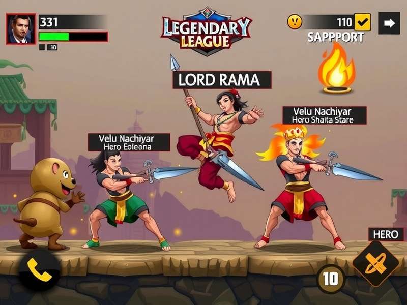 Legendary League Leap Lord Rama Hero